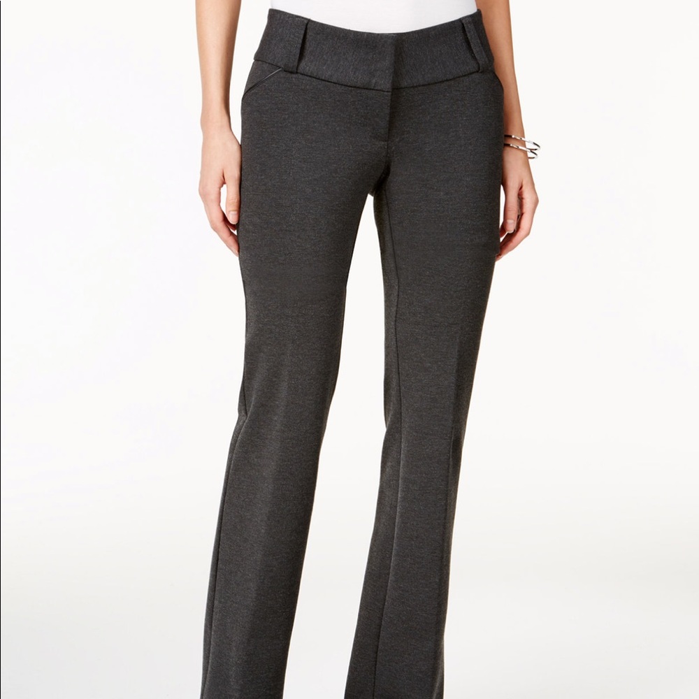 Alfani wide leg trousers size 6 Dark grey NWT